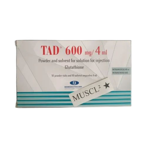 TAD 600 mg/4 ml. (Glutathione) - 10 vials