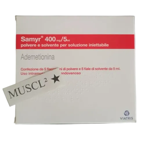SAMYR (Ademetionine) 400 mg/5ml, - 5 ampoules