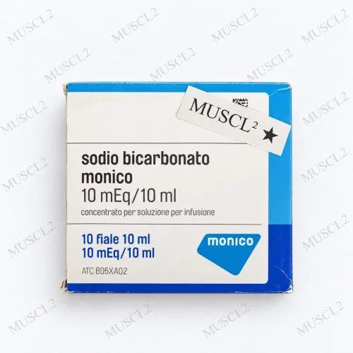 Sodio Bicarbonato 10 mEq/10 ml. - 10 ampoules Sodio Bicarbonato 10 mEq/10 ml. - 10 ampoules